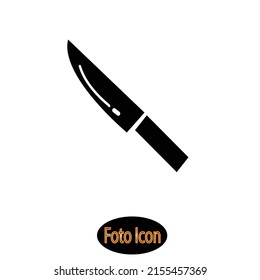 knife icon with white background