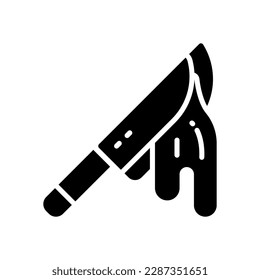 icono de cuchillo para tu sitio web, móvil, presentación y diseño de logotipo.
