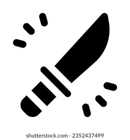 icono de cuchillo para tu sitio web, móvil, presentación y diseño de logotipo.