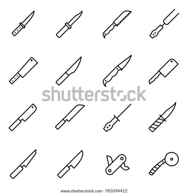 Descubra Coleccion De Iconos De Cuchilla Coleccion Imagenes De Stock En Hd Y Millones De Otras Fotos Ilustraciones Y Vectores En Stock Libres De Regalias En La Coleccion De Shutterstock Se Agregan Miles De Imagenes Nuevas De Alta Calidad Todos Los Dias