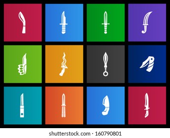Knife icons in Metro style