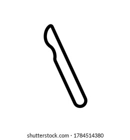 icono de cuchillo vectorial. Eps. 10.