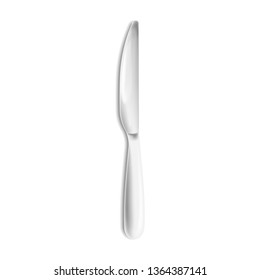 Knife isolated on white background. Vector illustration. Eps