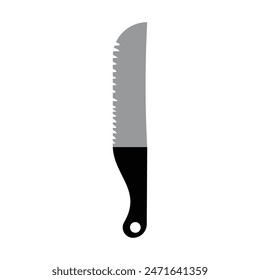 Knife isolated on white background
