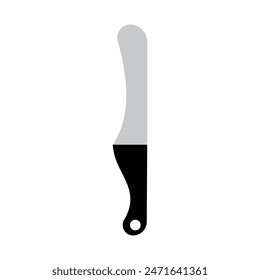 Knife isolated on white background