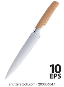 Knife isolated. Vector illustration