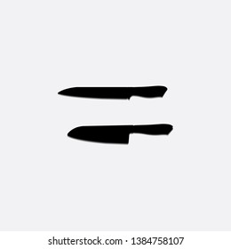 knife kichen icon sign signifier vector
