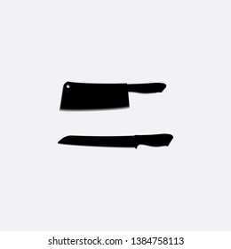 knife kichen icon sign signifier vector