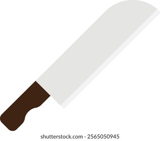 Knife Kitchen Food Icon Vector Flat Illustration