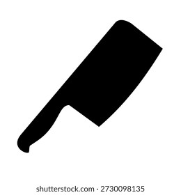Knife kitchen silhouette. Vector image