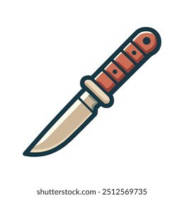 knife kitchen tool vector illustration template design