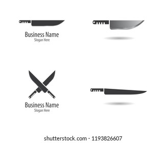 Knife logo icon