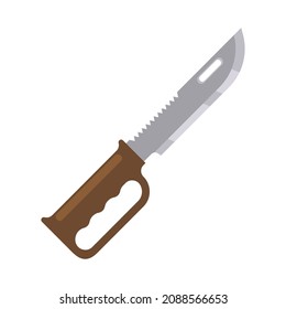 logotipo de cuchillo simple limpio y elegante