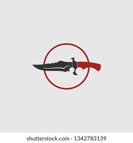 KNIFE LOGO TEMPLATE