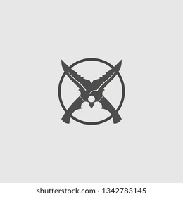 KNIFE LOGO TEMPLATE