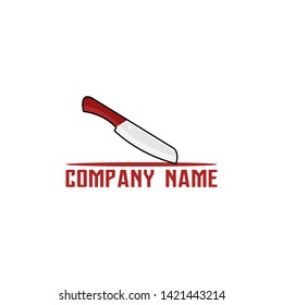 Knife logo template for your company