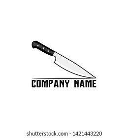 Knife logo template for your company