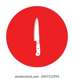 knife logo vector illustration design