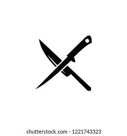knife logo vintage