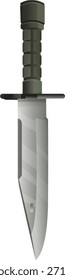 Cuchillo Vector gris militar Dibujo Diseño Divertido Cute Eat Cartoon