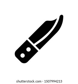 Knife Murder Crime Vector Icon