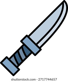 cuchillo Nuevo Vector de diseño de iconos creativos