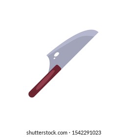 knife on a white background vector illustration design