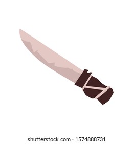 knife on a white background vector illustration design