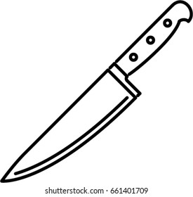  Knife Outline Icon