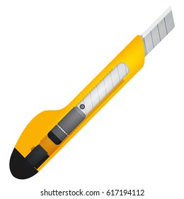 Knife for paper. Stationery.