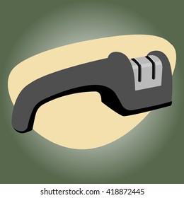 Knife sharpener icon