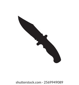 Knife silhouette icon vector design.
