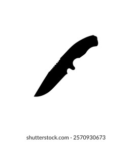 Knife silhouette icon vector design.