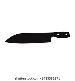 Knife Silhouettes, knife vector icon makes with vector.