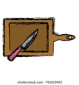 Knife with table kitchen utensil