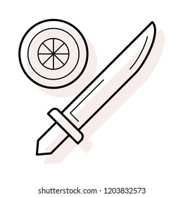 knife  target  goal 