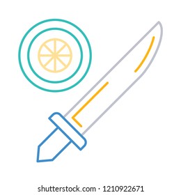 knife  target  goal 