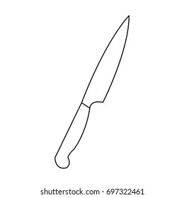knife tool cooking kitchen icon