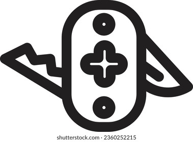 Knife Tool Work Outline Icon