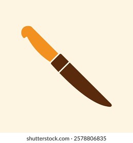 Knife trendy creative attractive abstract vector illustration colorful useful design.eps