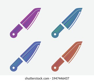 Knife Vector Art and Illustration 