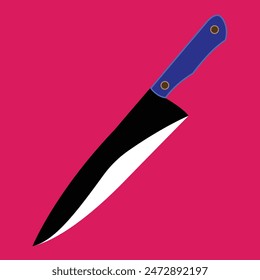 knife vector art illustration design