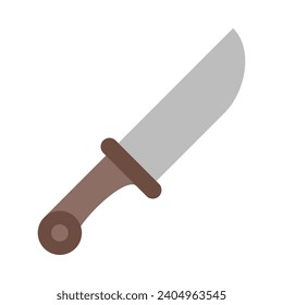 Knife Vector Flat Icon For Personal And Commercial Use.
