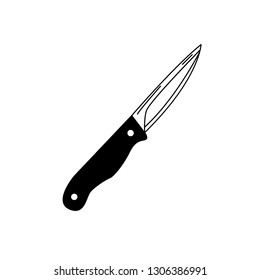 knife vector icon