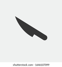 herramienta de corte de iconos del vector de cuchilla
