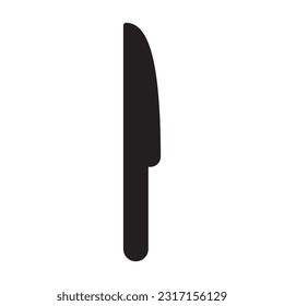 Knife vector icon. Knife flat sign design. Knife symbol pictogram