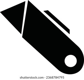 Messer, Vektorsymbol. Knife flach Schild Design. Messer-Symbol-Piktogramm