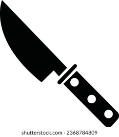 Knife vector icon. Knife flat sign design. Knife symbol pictogram