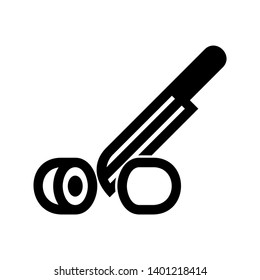 knife vector icon illustration - Vector