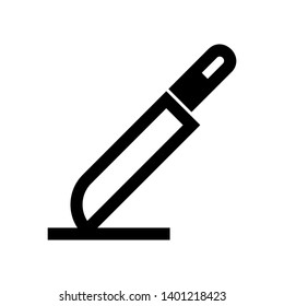 knife vector icon illustration - Vector